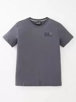 EA7 Emporio Armani Boys Core ID T-Shirt - Irongate Size 4 Years