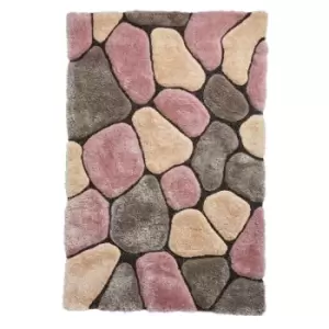 Think Rugs Noble House Rug Pebbles 5858 Grey Rose 150X230cm