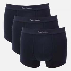 Paul Smith Mens 3 Pack Trunks - Navy - S