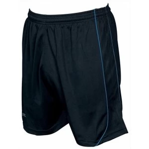 Precision Mestalla Shorts 34-36" Black/Azure