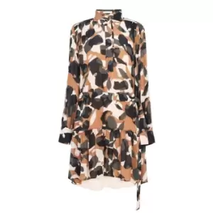 Boss Dakarina Camouflage Dress - Green