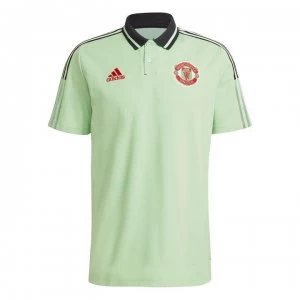 adidas Manchester United Polo Shirt Mens - Glory Mint