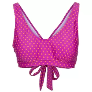 Trespass Womens/Ladies Natalia Bikini Top (XS) (Purple Orchid Spot)