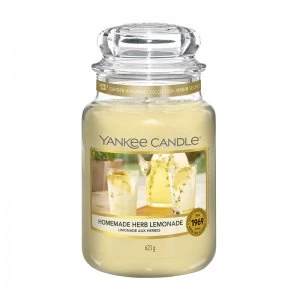 Yankee Candle Homemade Herb Lemonade Scented Candle 411g