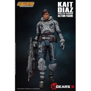 Gears of War 5 Action Figure 1/12 Kait Diaz Arctic Armor 18 cm