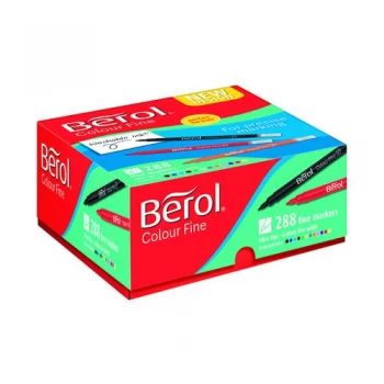 Berol Colour Fine Class Assorted Pack of 288 2057601