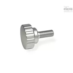 ELESA Knurled grip knob-BM.193/28 SST-p-M8x16