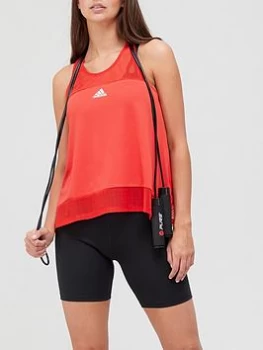 adidas Training HEAT.RDY Tank - Red/Pink, Red/Pink Size M Women