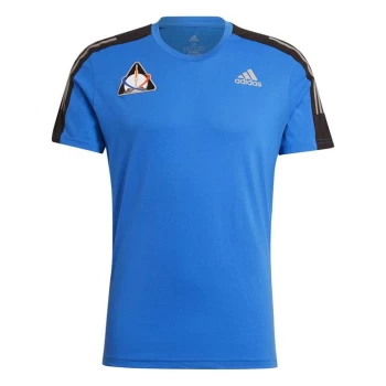 adidas Space Race Running Top Mens - Blue