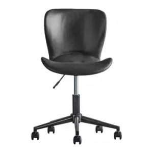 Crossland Grove Whitechapel Swivel Chair Charcoal