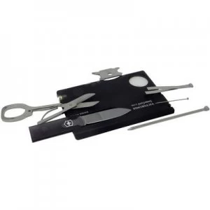 Victorinox SwissCard Lite 0.7333.T3 Pocket toolkit No. of functions 13 Onyx (transparent)