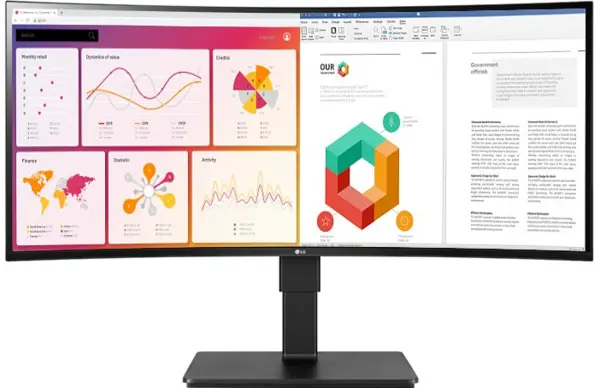 LG UltraWide 34" 34BN770-B Quad HD IPS LED Monitor