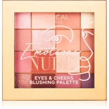 EMOTIONS OF NU eyes & cheecks blushing palette 18,4 gr