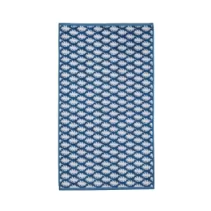 Joules Oak Leaf Bath Mat, Blue