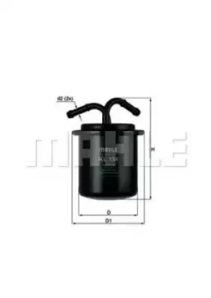 Fuel Filter KL134 78161093 by MAHLE Original