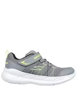 Skechers SNAP SPRINTS 2.0 TRAINER, Grey, Size 10.5 Younger