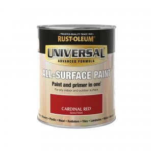 Rust-Oleum Cardinal Red Gloss Universal All-Surface Paint Rust Oleum Cardinal Red