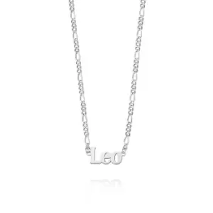 Daisy London Jewellery 925 Sterling Silver Leo Zodiac Necklace Sterling Silver