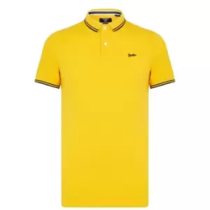 Superdry Vt Tipped Polo Shirt - Gold