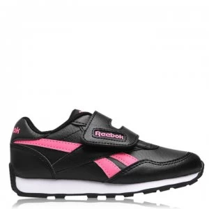 Reebok Rewind Girls Trainers - Black/Pink