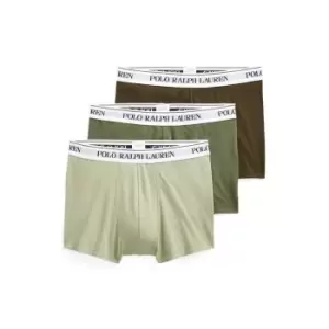 Polo Ralph Lauren 3 Pack Logo Trunks - Green