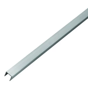 Wickes 19.5mm Multi Purpose U Section - Aluminium 1m