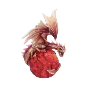 Mars Guardian Red Planet Dragon Figurine