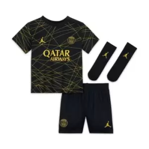 Air Jordan Paris Saint Germain Fourth Babykit 2023 2024 - Black