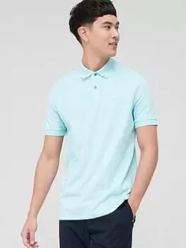 BOSS Pallas Regular Fit Polo Shirt-Open Blue Size M, Men