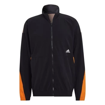 adidas TRVL Ventilation Track Top Mens - Black