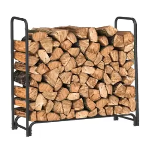 Neo 120cm Metal Log Storage Rack with Cover