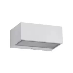 Leds C4 Lighting - Leds-C4 Nemesis Aluminium - LED Outdoor Wall Light Grey IP44