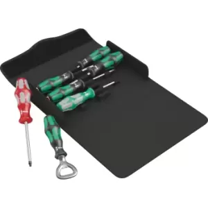 Wera Kraftform Plus 7 Piece Screwdriver and Bottle Opener Set