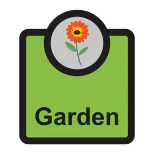 Garden Sign, Self Adhesive Foamex (266mm x 310mm)