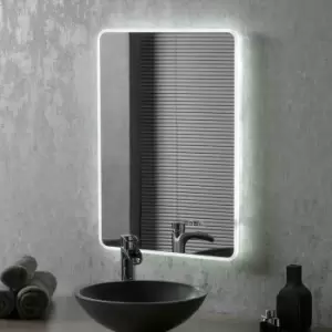 Yearn Mirrors Yearn LED Portrait Bathroom Mirror With Anti-fog 50(w)x70Cm(h)