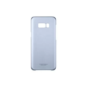 Samsung EF-QG955CLEGWW Galaxy S8 Plus Clear Cover in Blue