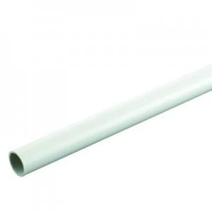 Wickes Round Conduit - White 20mm x 2m