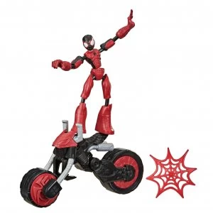 Marvel Bend and Flex, Flex Rider Spider-Man and Motorcycle