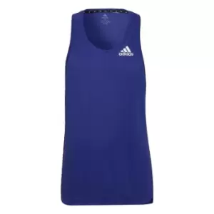 adidas HEAT. RDY HIIT Tank Top Mens - Blue