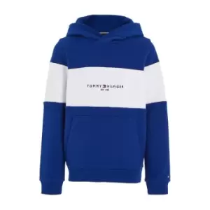 Tommy Hilfiger Essential Colorblock Hoodie - Blue