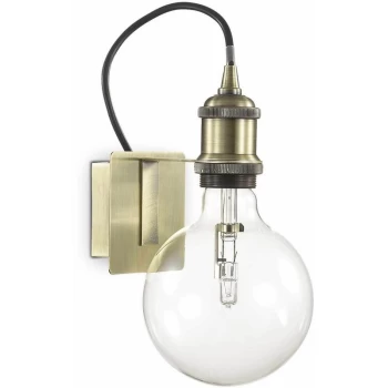 Ideal Lux Frida - 1 Light Wall Light Burnished Finish