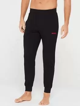 HUGO Bodywear Linked Lightweight Pants Cw, Black, Size XL, Men