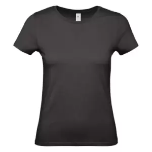 B&C Womens/Ladies #E150 Tee (XS) (Black)