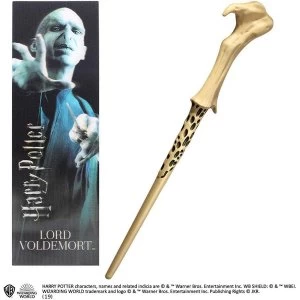 Lord Voldemort PVC Wand and Prismatic Bookmark by The Noble Collection