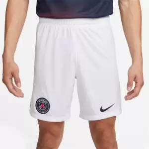 Nike Saint-Germain 2023/24 Stadium Home/Away Mens Nike Dri-FIT Soccer Shorts - White