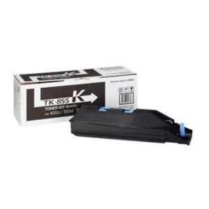 Kyocera TK855K Black Laser Toner Ink Cartridge