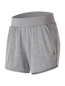 Nike Yoga Rib Shorts - Black, Size XL, Women