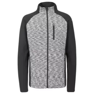 Trespass Mens Ferris Full Zip Active Top (XXS) (Black)