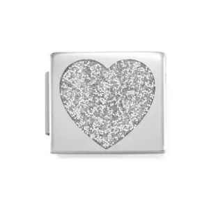 Nomination GLAM Glitter Heart Charm