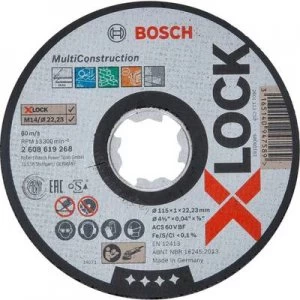 Bosch Accessories 2608619268 Cutting disc (straight) 115mm 22.23mm